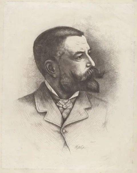 Thomas Nast, Self-Portrait