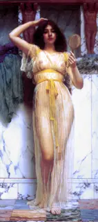 John William Godward, The Mirror