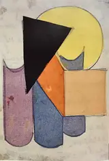 Olga Rozanova, Non-Objective Composition