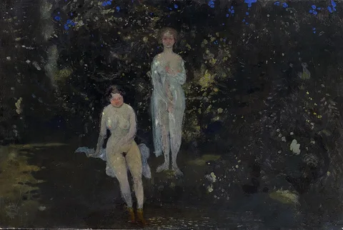 Konstantin Somov, Women Bathing
