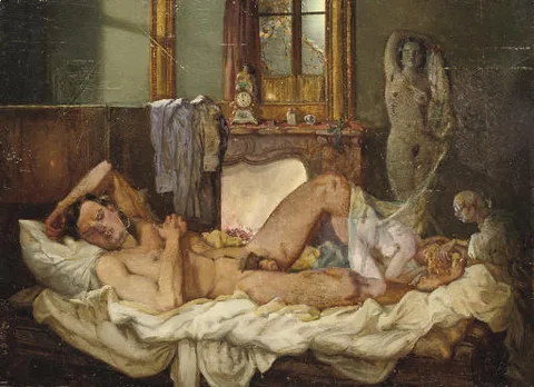 Konstantin Somov, The apparition