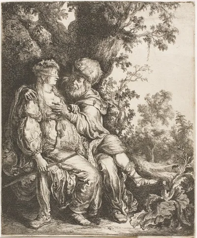 Pieter Lastman, Juda and Thamar