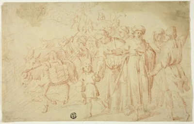 Pieter Lastman, Joseph and His Brothers in Egypt