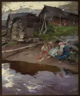 Abram Arkhipov, In the evening.