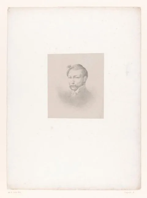 Léon Cogniet, Portret van Théodore Géricault