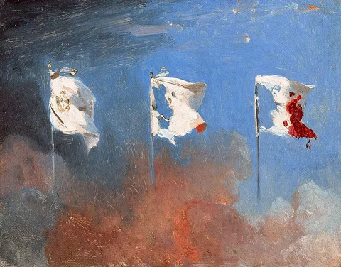 Léon Cogniet, Scene of July 1830