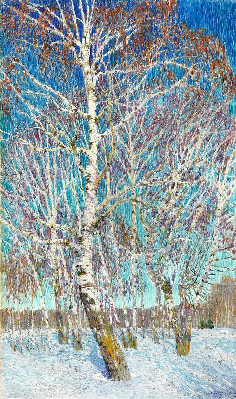 Igor Grabar, February azure