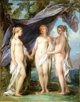 Louis-Michel van Loo, The Three Graces