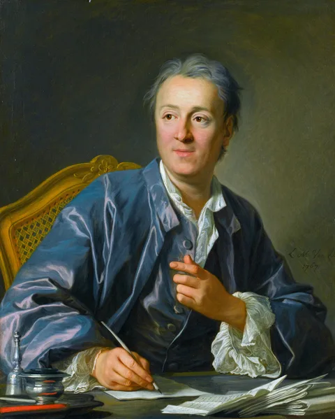 Louis-Michel van Loo, Portrait of Denis Diderot (1713–1784)