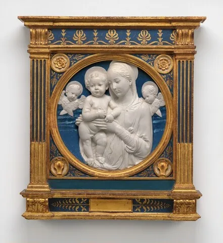 Andrea della Robbia, Madonna and Child with Cherubim