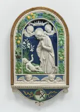 Andrea della Robbia, The Adoration of the Child