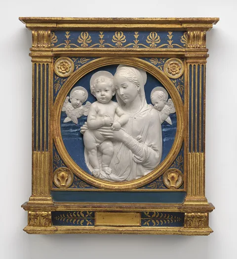 Andrea della Robbia, Madonna and Child with Cherubim