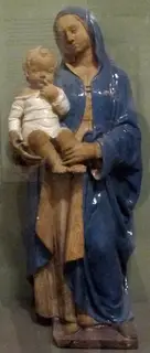 Andrea della Robbia, Standing Madonna holding Child