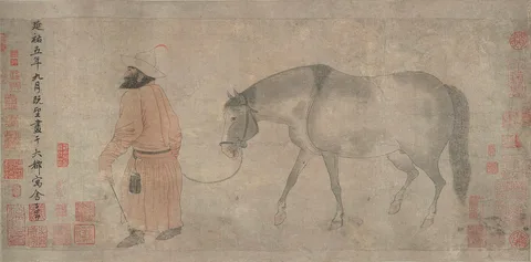 Mengfu Zhao, The Three Horse