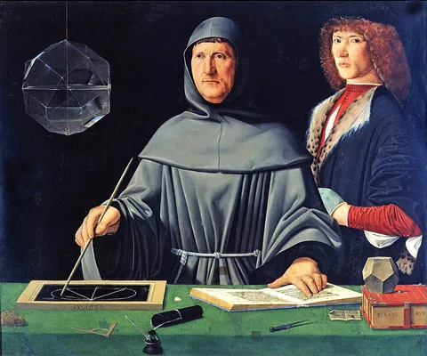 Jacopo de' Barbari, Portrait of Luca Pacioli
