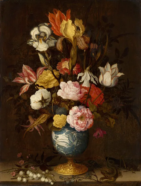 Balthasar van der Ast, Flowers in a Wan-Li Vase