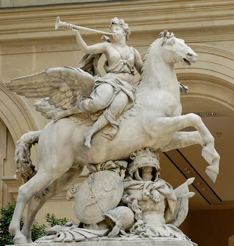 Antoine Coysevox, Fame Riding Pegasus