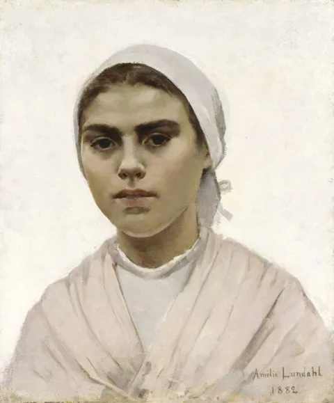 Amélie Lundahl, Head of a Girl, Brittany