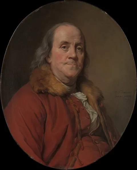 Joseph-Siffred Duplessis, Benjamin Franklin (1706–1790)