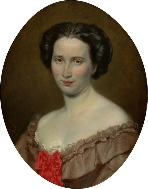 Josef Mánes, Portrait of Louisa Bělská