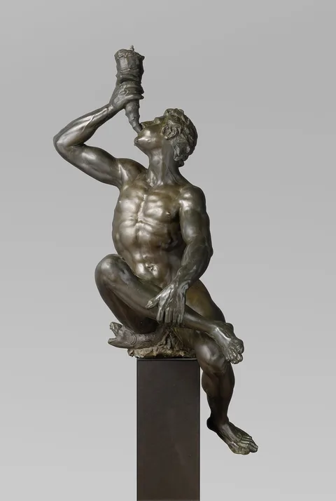 Adriaen de Vries, Triton, blowing on a horn