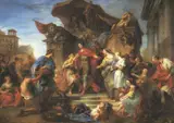 François Lemoyne, Continence of Scipio by François Lemoyne