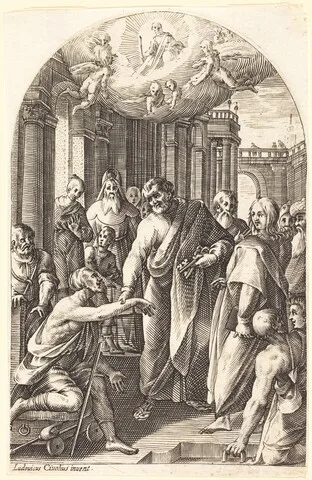 Cigoli, Peter and John Healing the Lame