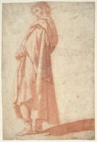 Cigoli, A Standing Male Figure, Facing Left