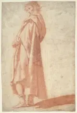 Cigoli, A Standing Male Figure, Facing Left