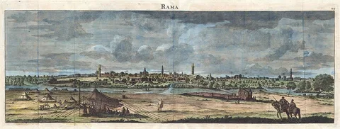 Cornelis de Bruijn, Rama