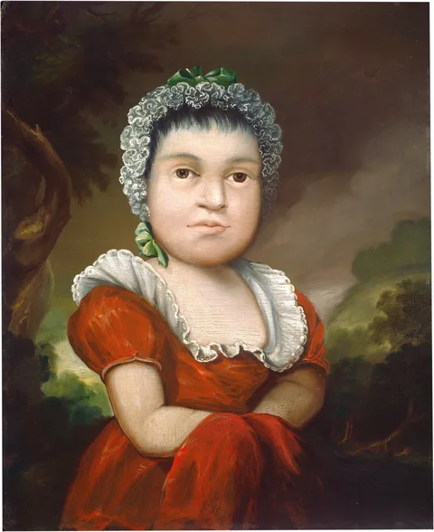 Edward Hicks, Portrait of a Child