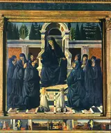 Francesco Botticini, Saint Monica Enthroned