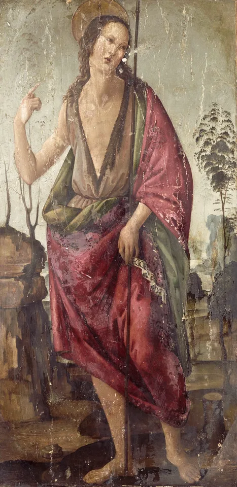 Francesco Botticini, John the Baptist