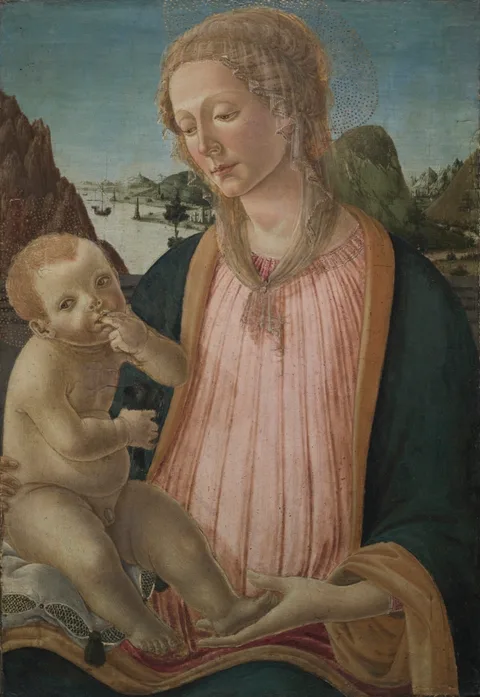 Francesco Botticini, Madonna and Child