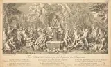 Claude Gillot, Feste de Bacchus, celebree par des Satyres et des Bacchantes (Feast of Bacchus Celeb rated by Satyrs and Bacchanales)