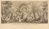 Claude Gillot, Feste du Dieu Pan, celebree par des Sylvains et des Nymphes (Feast of the God Pan Celebrated by Sylvans and Nymphs)