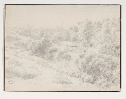 Jan de Bray, Landscape near Haarlem