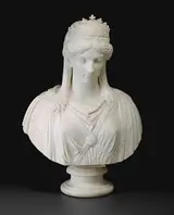 Harriet Hosmer, Zenobia, Queen of Palmyra