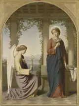 Eugène Emmanuel Amaury Duval, Annunciation