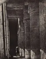 Maxime Du Camp, Thèbes, Medinet Habou, Galeries du Palais (Palace Galleries at Medinet Habou, Thebes)