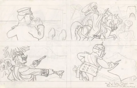 Caran d'Ache, Karikaturen van keizer Wilhelm van Duitsland