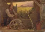 Briton Rivière, The Old Gardener