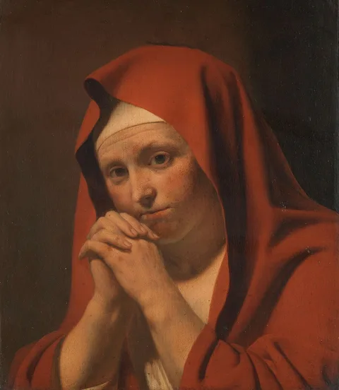 Caesar van Everdingen, Woman praying