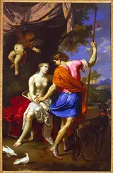 Nicolas Mignard, Venus and Adonis
