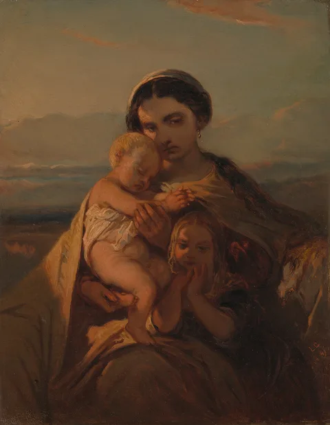 Louis Gallait, De Avond (le soir)