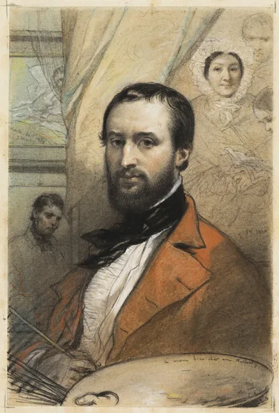Louis Gallait, Self-Portrait