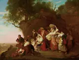 Charles Lock Eastlake, Pilgrims Arriving in Sight of Rome