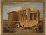 Charles Lock Eastlake, The Erechtheum, Athens, with Figures in the Foreground