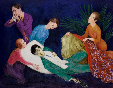 Nils von Dardel, The Dying Dandy