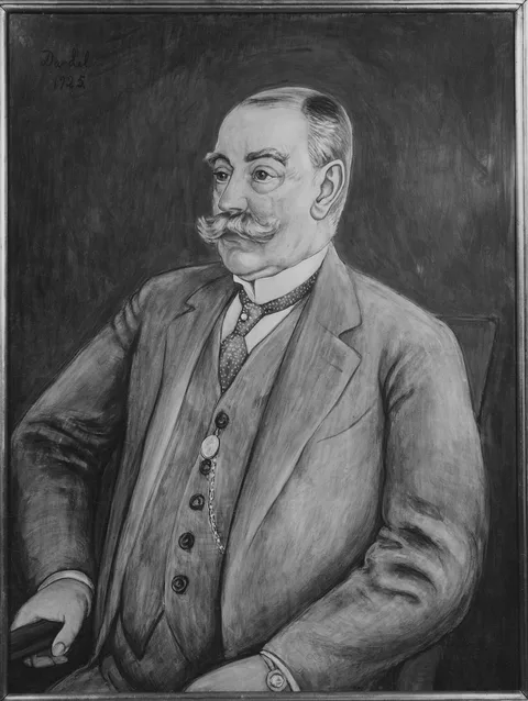 Nils von Dardel, Axel Lagrelius (1863-1944), director at the Academy of Arts, consul general, married to Alma Mathilda Östergren
